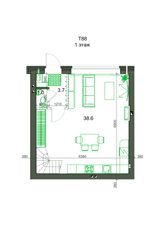 Проект С2-Т88 (фото) № 3